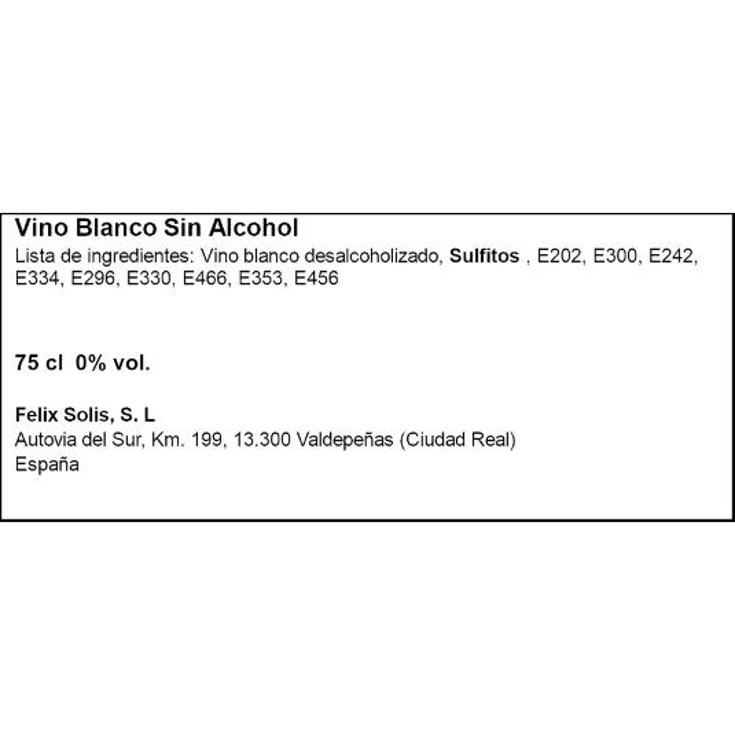 VINO BLANCO 0,0º MUCHO MAS BTLLA 75 CL