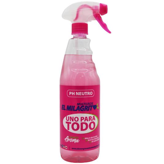 LIMPIADOR MUTIUSOS PH NEUTRO EL MILAGRITO PISTOL 750 ML
