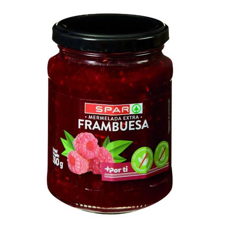 MERMELADA DE FRAMBUESA EXTRA SPAR FRASCO 350 GR