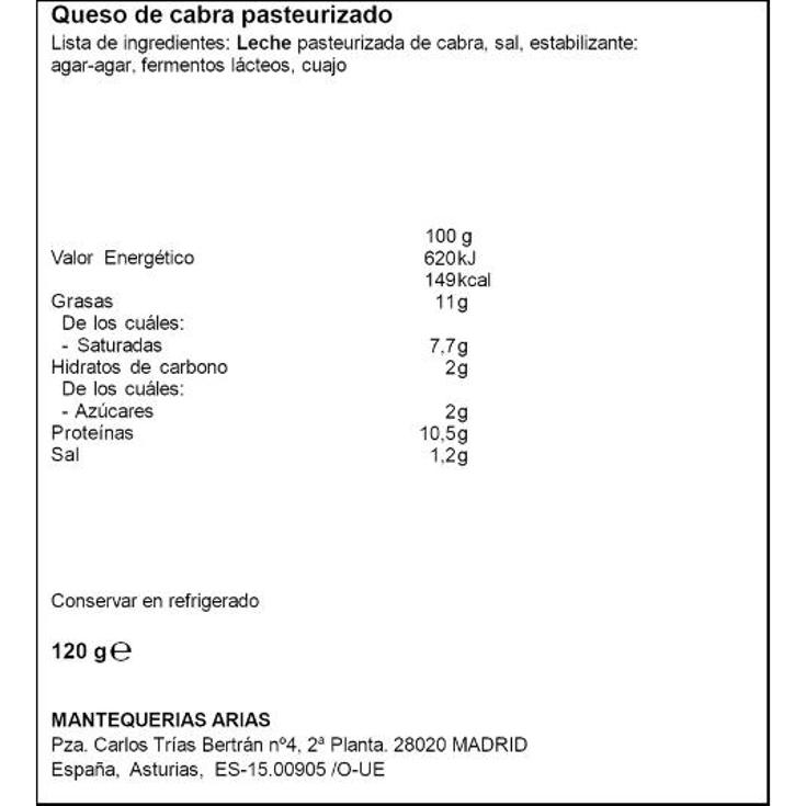 QUESO UNTAR CABRA SAN MILLAN TRRNA 120 GR
