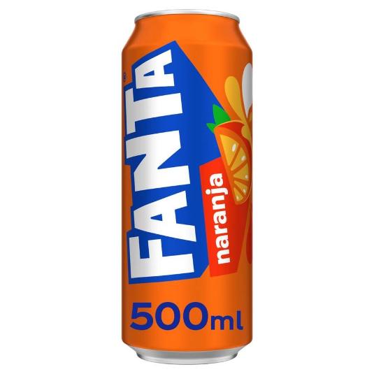 REFRESCO NARANJA FANTA LATA 500 ML