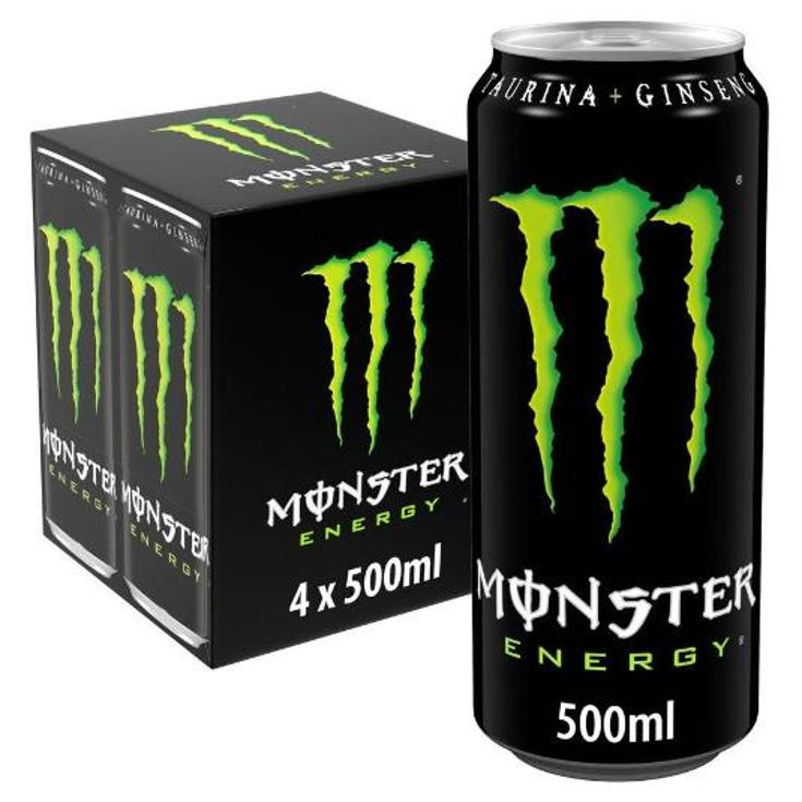 BEB.ENERGET.GREEN PACK 4X500 ML MONSTER PACK 2 LT
