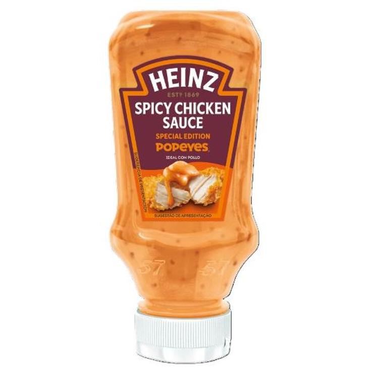 SALSA POLLO PICANTE POPEYE HEINZ PET 220 ML