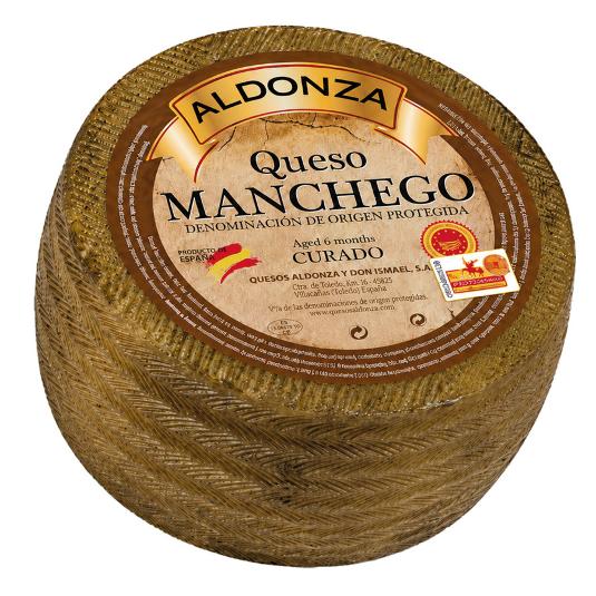 QUESO MANCHEGO CURADO DOP OVEJ ALDONZA