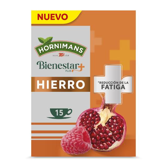 INFUSION BIENESTAR HIERRO HORNIMANS PQTE 15 UD