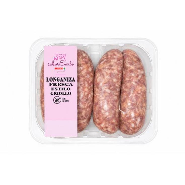 LONGANIZA CRIOLLO FRESCA SABOREARTE UNIDAD 380 UD
