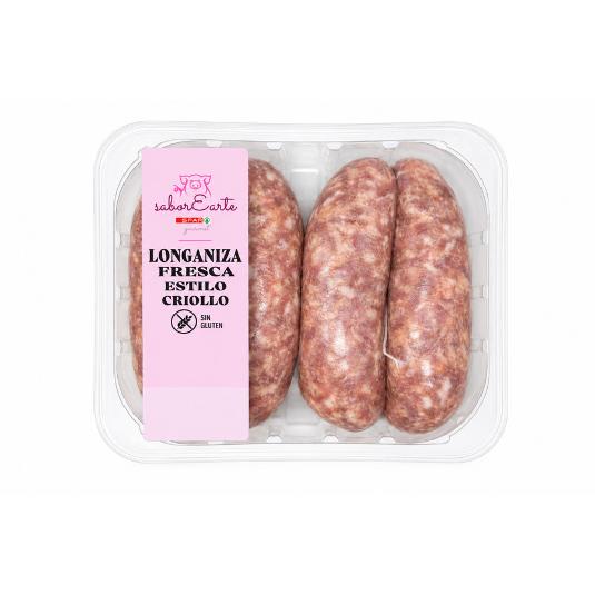 LONGANIZA CRIOLLO FRESCA SABOREARTE UNIDAD 380 UD