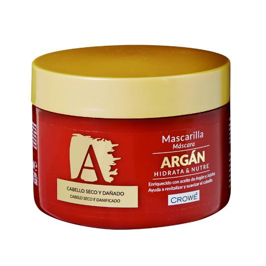 MASCARILLA ARGAN CROWE UNIDAD 300 ML