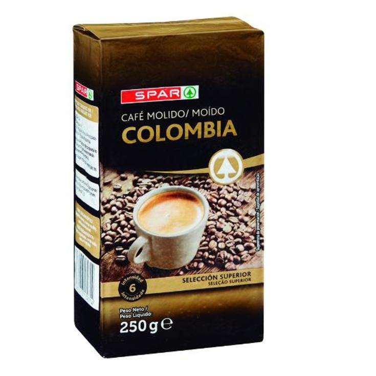 CAFE MOLIDO COLOMBIA SPAR PQTE 250 GR