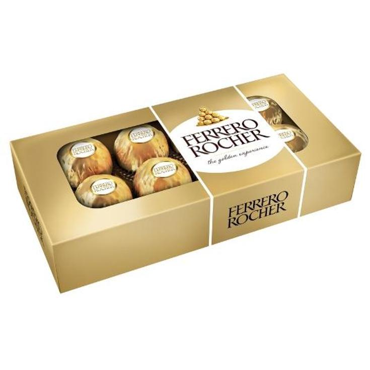 BOMBON FERRERO ROCHER T-8 FERRERO CAJA 100 GR