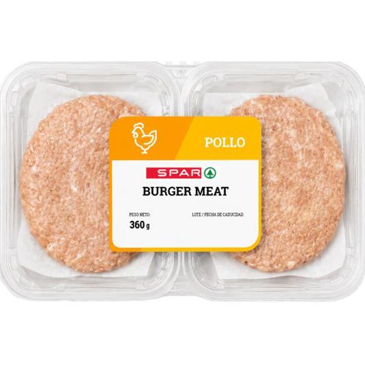 BURGUER POLLO X4 SPAR BDJA 360 GR