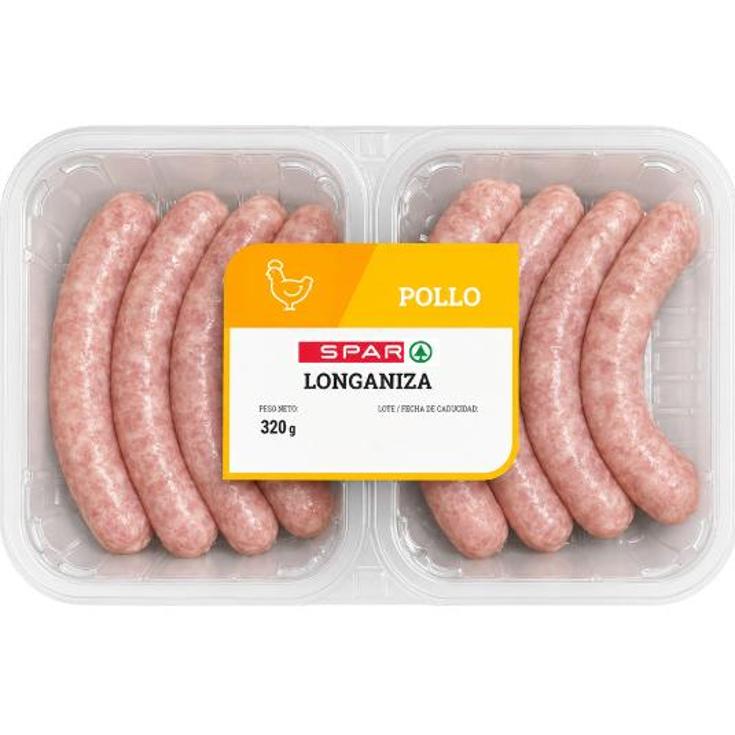 SALCHICHA AVE X8 SPAR BDJA 320 GR