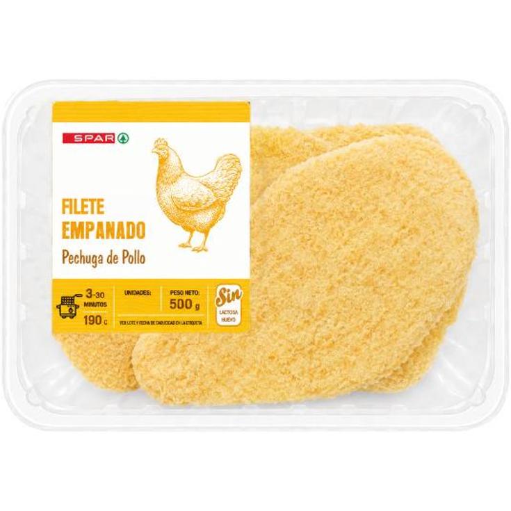 FILETE PECHUGA REBOZADA SPAR PESO KG