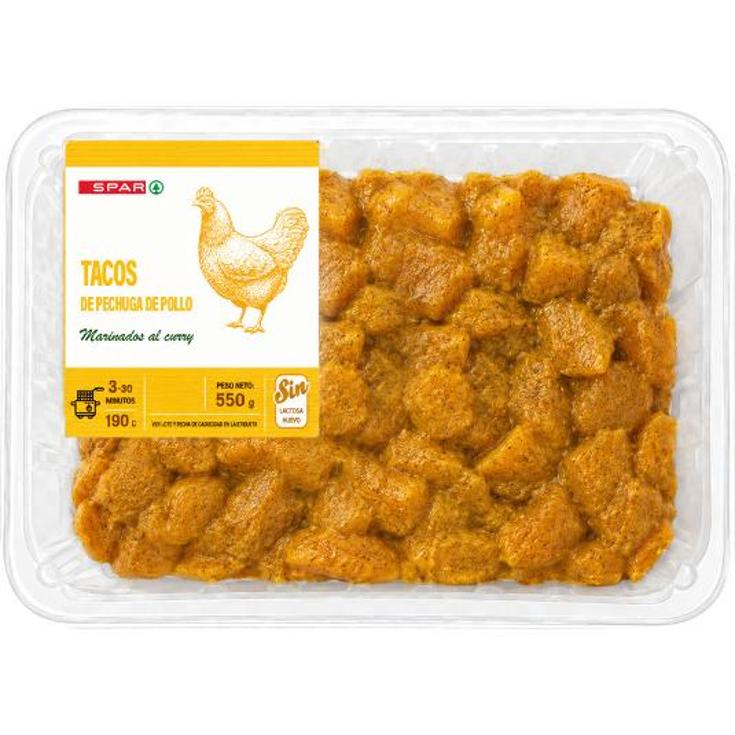 PINCHO POLLO AMARILLO SPAR BDJA 500 GR