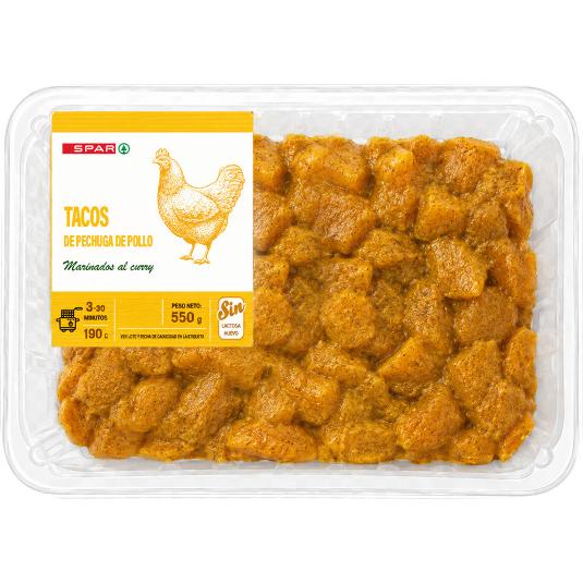 PINCHO POLLO AMARILLO SPAR BDJA 500 GR