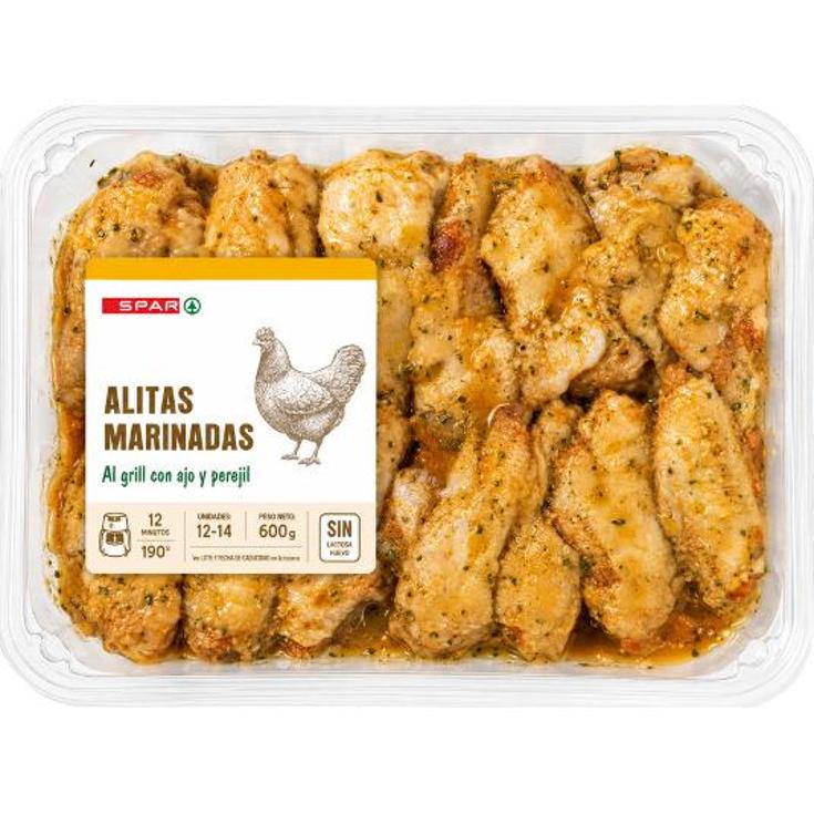 ALAS POLLO ADOBADAS SPAR BDJA 500 GR