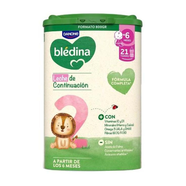 LECHE CONTINUACION 2 BLEDINA BOTE 800 GR