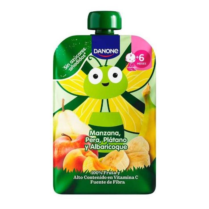 BOLSITAS POUCHE MANZ.PERA PLAT. BLEDINA BOLSA 100 GR