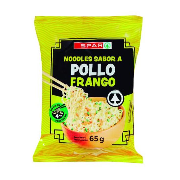 NOODELS SABOR POLLO SPAR BOLSA 65 GR