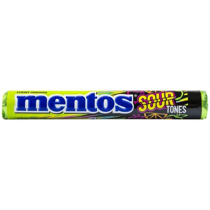 CARAMELOS MENTOS SOUR ROLL UNIDAD