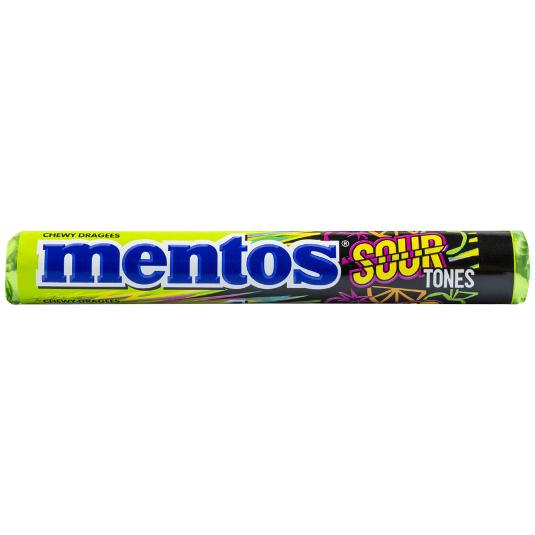 CARAMELOS MENTOS SOUR ROLL UNIDAD