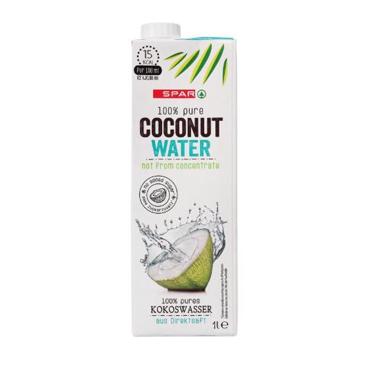 AGUA COCO PURA 100% SPAR I. BRIK 1 LT