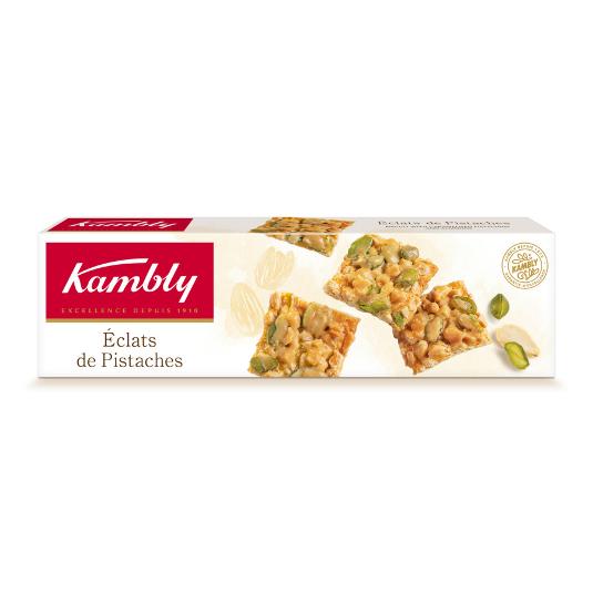 GALLETAS CROQUANTS PISTACHE KAMBLY PQTE 100 GR