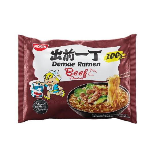 RAMEN BEEF TERNERA NISSIN UND 100 GR