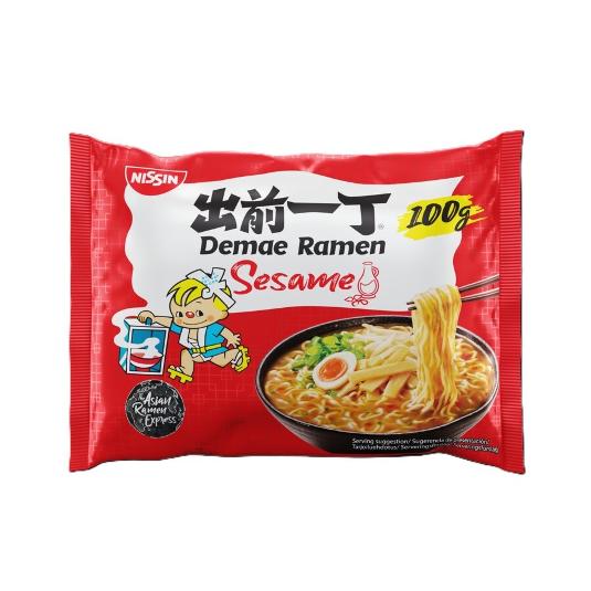 RAMEN SESAMO NISSIN UND 100 GR