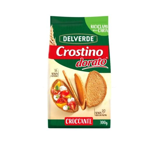 PAN TOSTADO CROSTINO DELVERDE BOLSA 300 GR