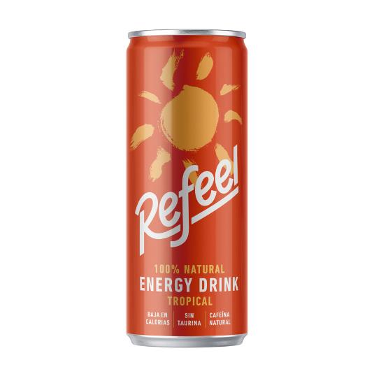 BEBIDA ENERGETICA TROPICAL REFILL LATA 33 CL