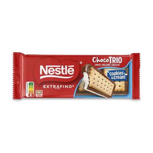 CHOCOLATE EXTRAF.TRIO CREMA NESTLE PTLLA 90 GR