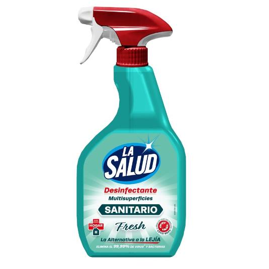 DESINFECTANTE SANITARIO FRESH LA SALUD SPRAY 750 ML