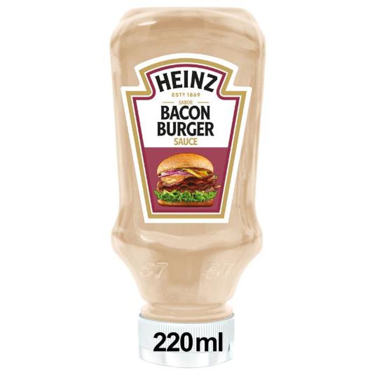 SALSA BACON BURGUER HEINZ PET 220 ML