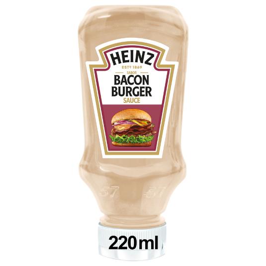 SALSA BACON BURGUER HEINZ PET 220 ML