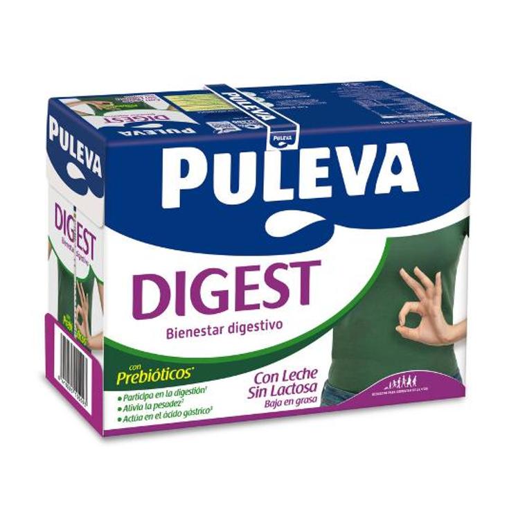BEB.LACTEA DESNAT.S/LACT.DIGEST PULEVA BRIK 1 LT