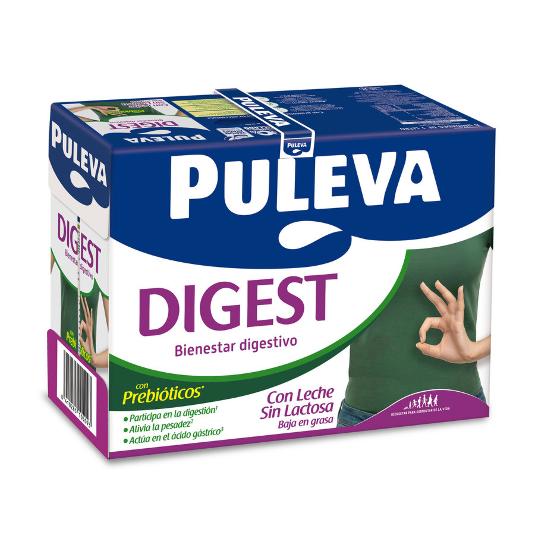 BEB.LACTEA DESNAT.S/LACT.DIGEST PULEVA BRIK 1 LT