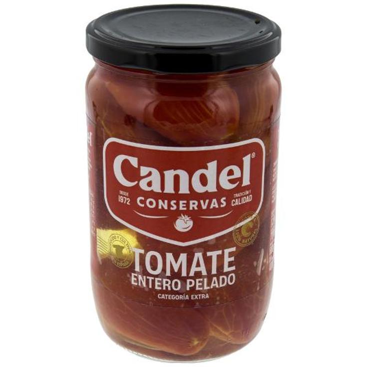 TOMATE NATURAL ENTERO CANDEL FRASCO 350 GR