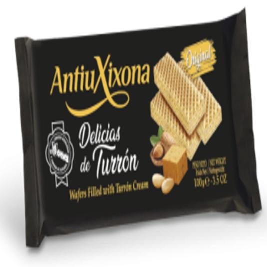GALLETAS RELLENAS TURRON ANTIU XIXONA PQTE 100 GR