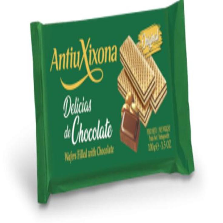 GALLETAS RELLENAS CHOCOLATE ANTIU XIXONA PQTE 100 GR