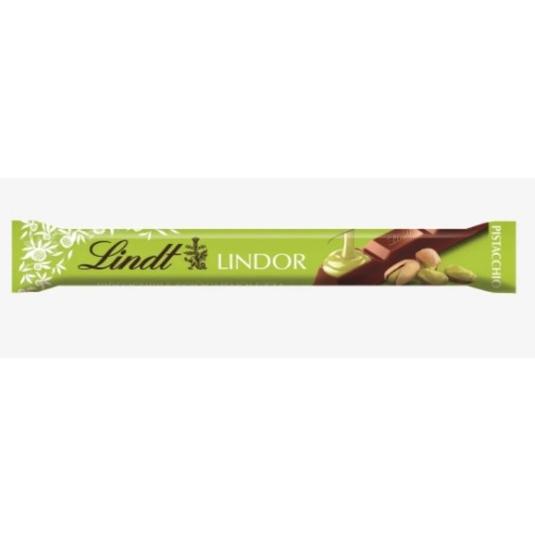 BARRITA STICK CHOCOLATE PISTACH LINDOR PQTE 38 GR