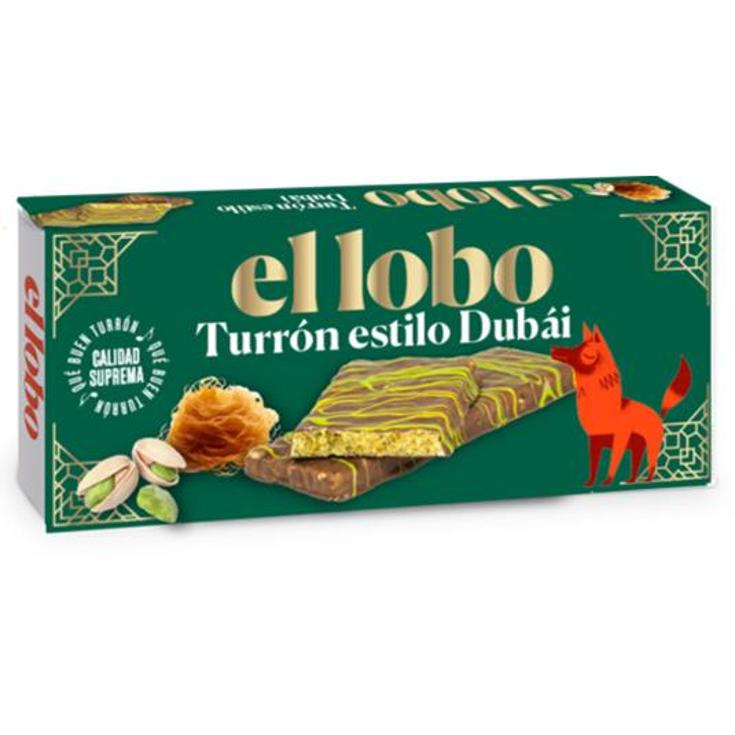 TURRON ESTILO DUBAI EL LOBO PTLLA 150 GR