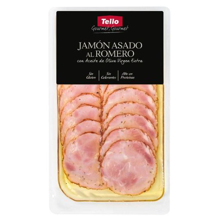 JAMON ASADO AL ROMERO CON AOVE TELLO SOBRE 125 GR