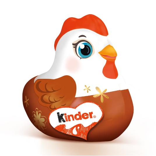 KINDER FIGURA CAVA GALLINA UNIDAD 138 GR