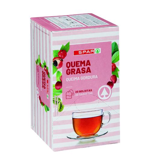 INFUSION QUEMA GRASAS SPAR CAJA 20 UD