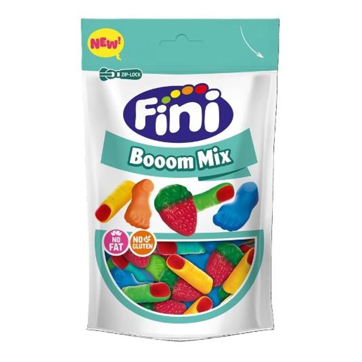 GOLOSINAS BOOM MIX BRILLO FINI BOLSA 165 GR