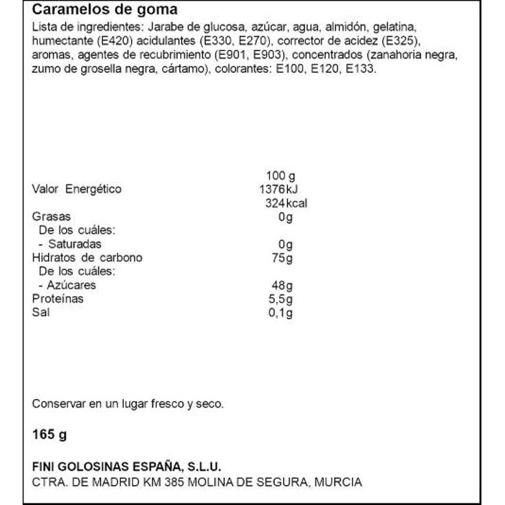 GOLOSINAS BOOM MIX BRILLO FINI BOLSA 165 GR