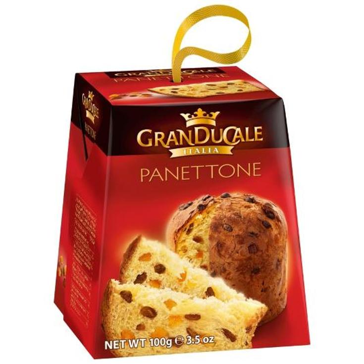 PANETTONE MINI CLASICO GRAN DUCALE UNIDAD 100 GR