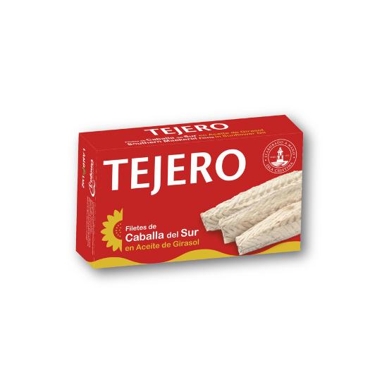 FILETE CABALLA SUR AC.GIRASOL TEJERO LATA 80 GR