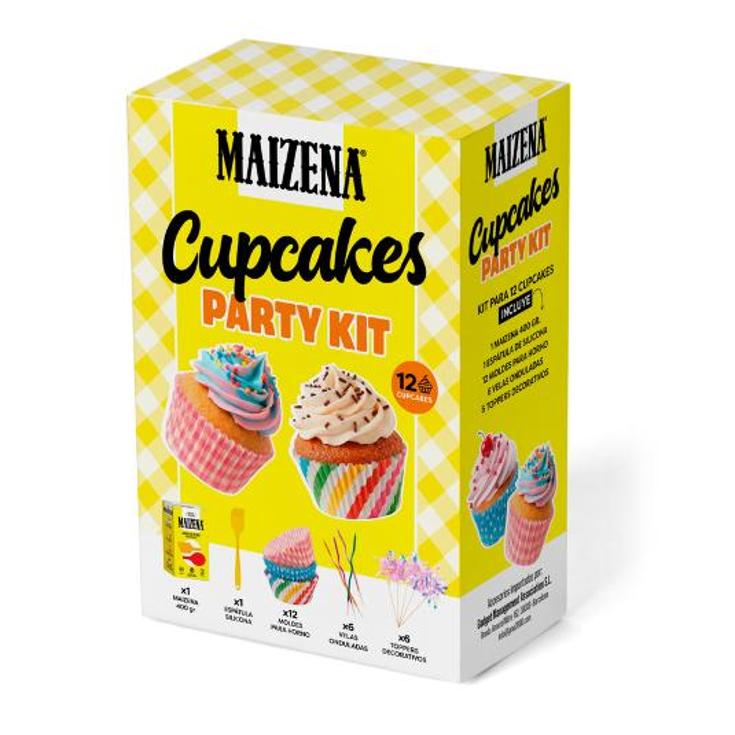 CUPCAKES PARTY KIT MAIZENA PACK 400 GR